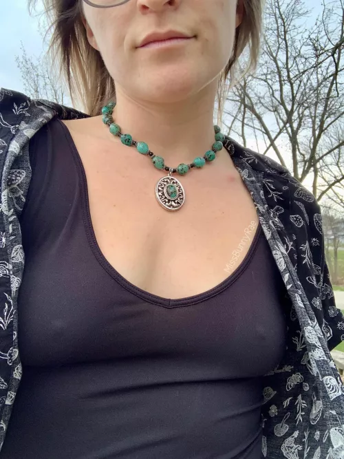 On my morning walk I got a few stares