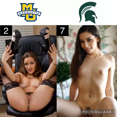Pornstar March Madness: Round of 32 [Dani Daniels] vs [Aria Lee]