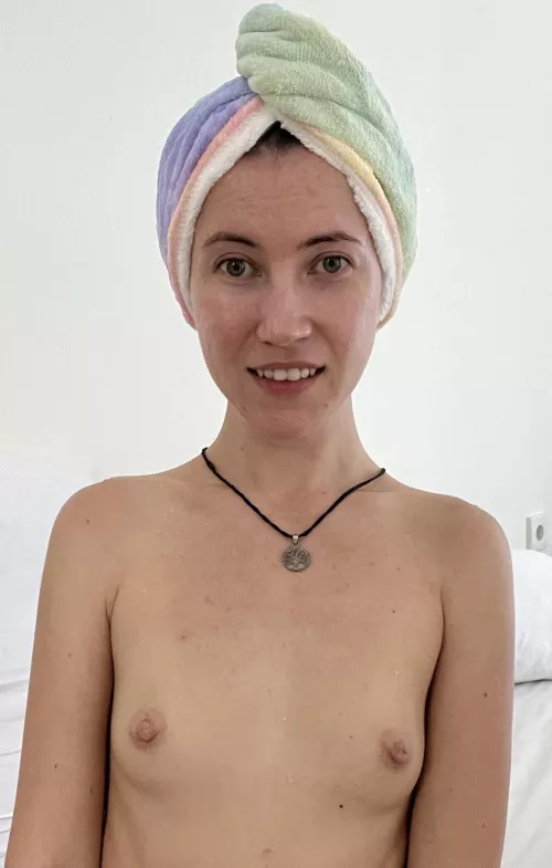 Put your cock between my boobs