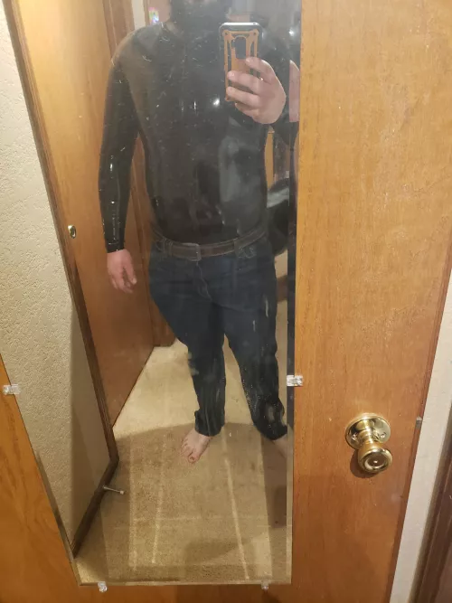 Should I put a shirt on or go out like this?