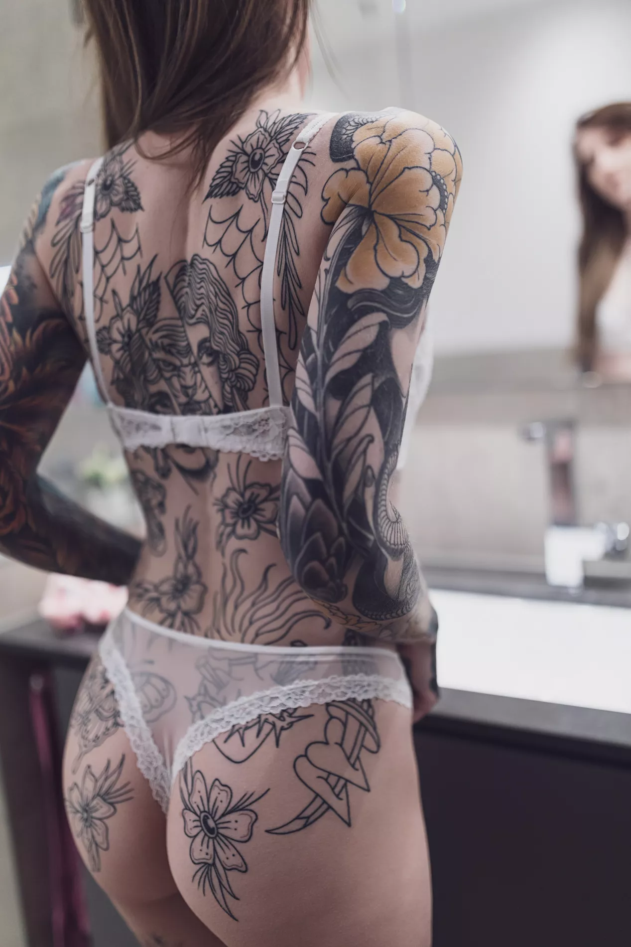 tattoo babe back