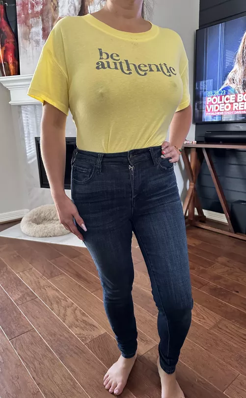 The other day. Pizza guy liked my shirt.