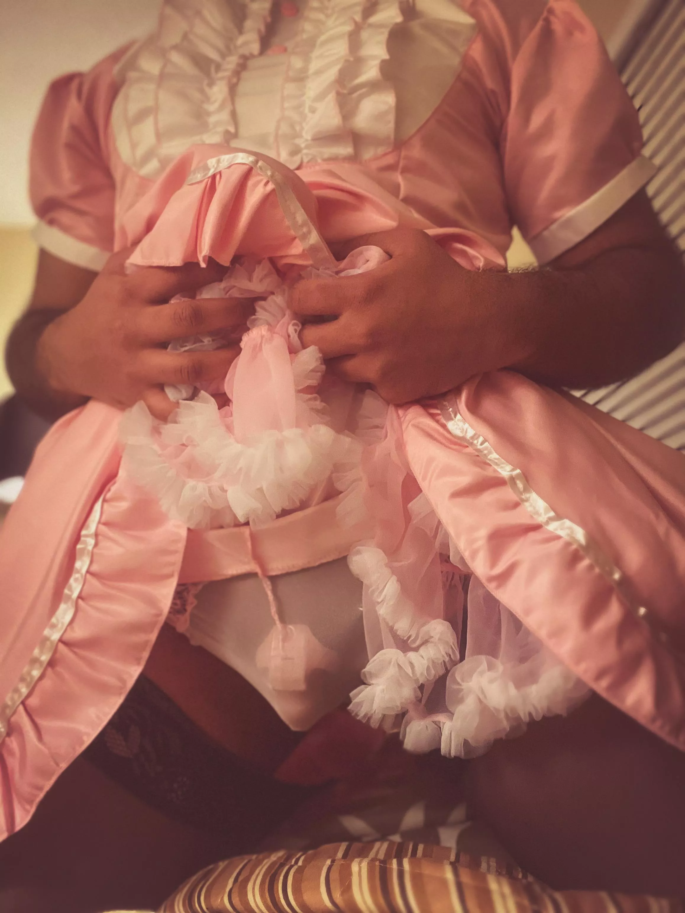 This cage makes me feel like a slutty princess