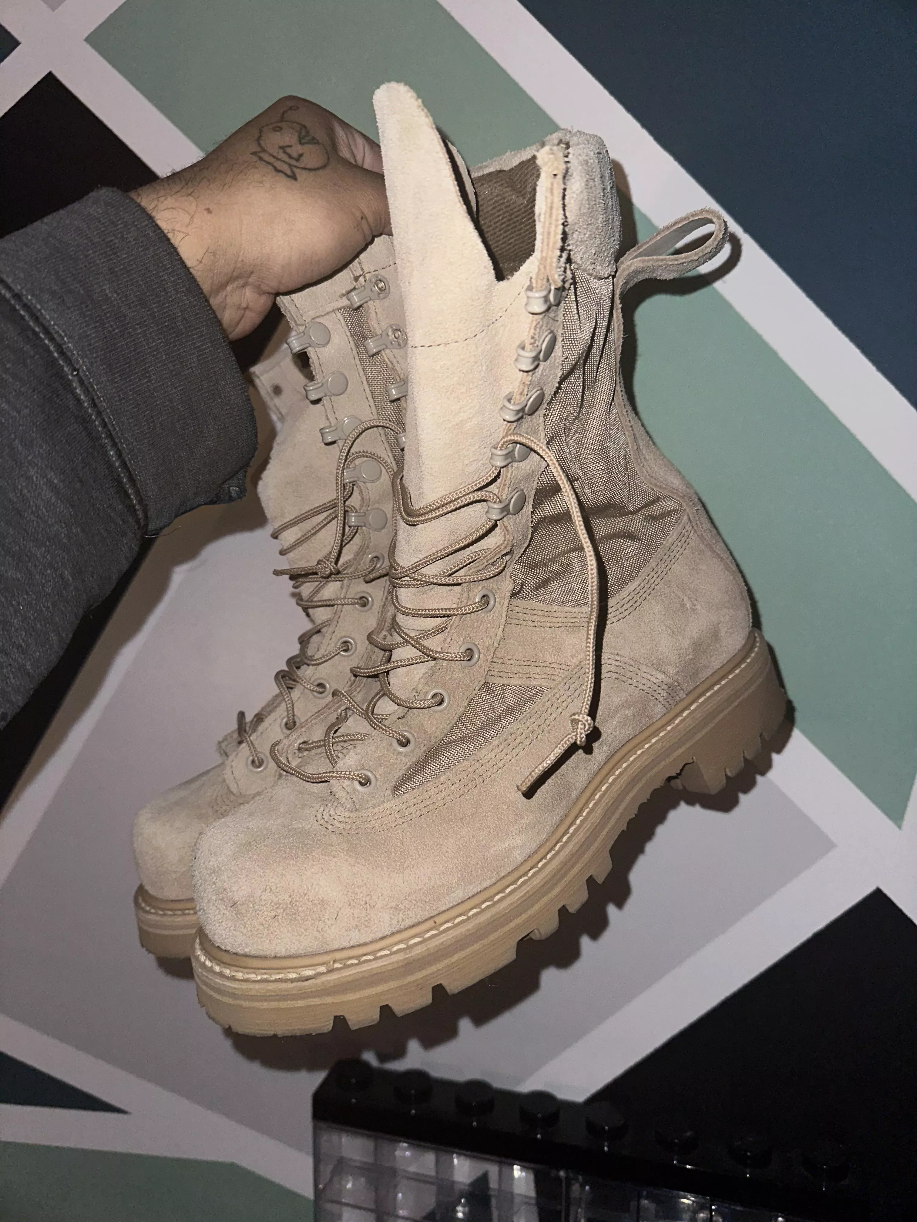 Very excited about my new Hoffman 10” powerline lineman boots!