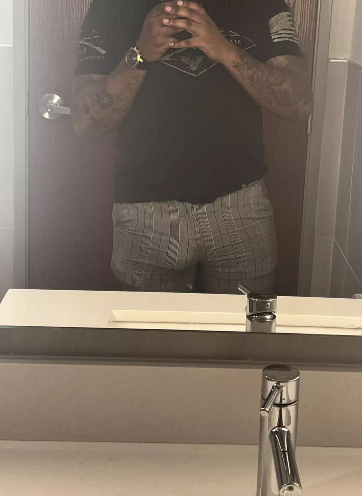 Wearing the wrong pants to work