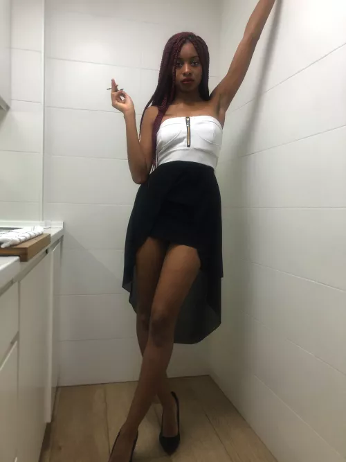 After smoking this cig I am going to smoke that dick