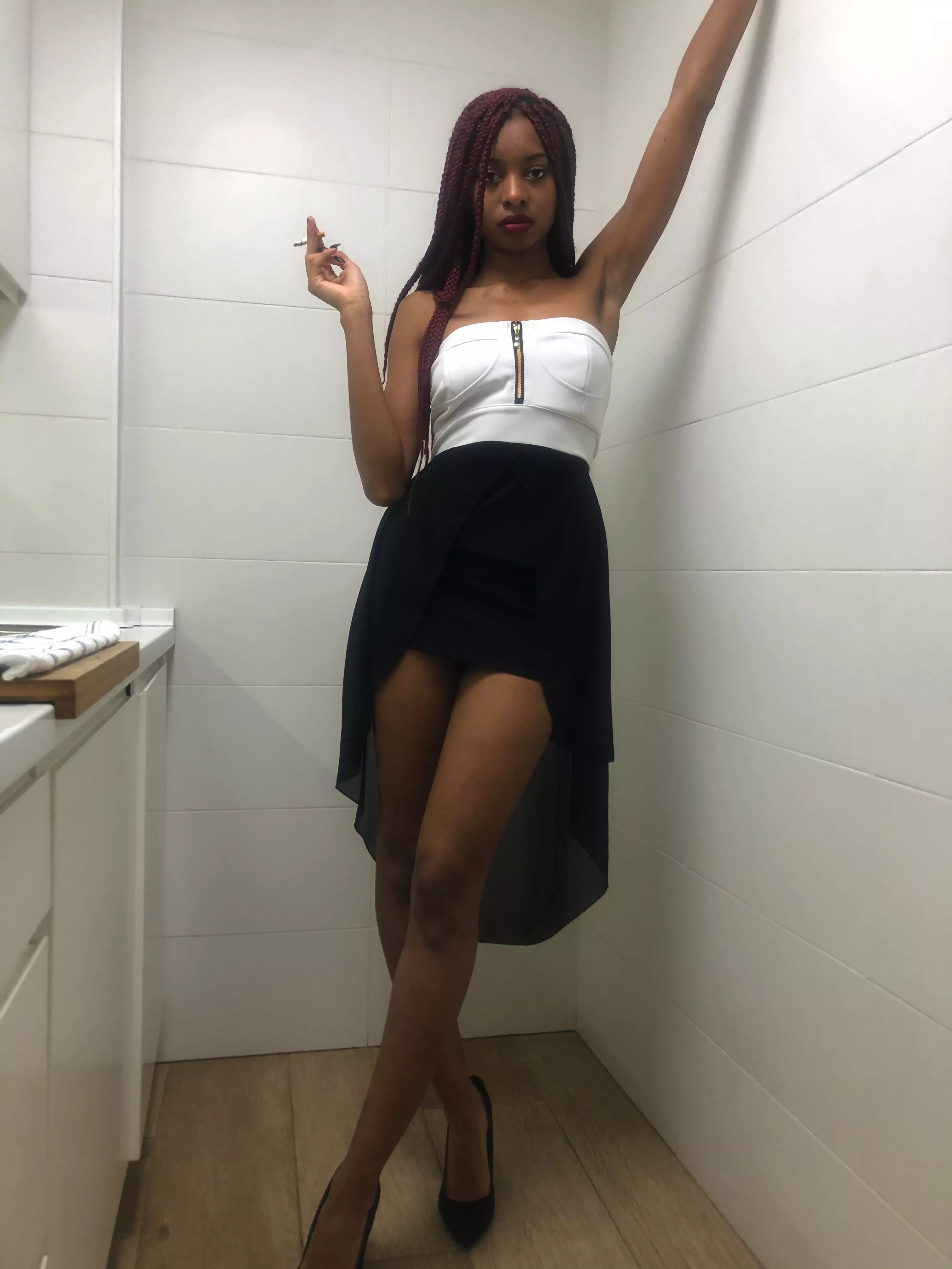 After smoking this cig I am going to smoke that dick