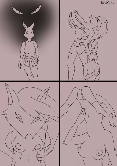 {Comic} loona wants a snack (by RotWorld)