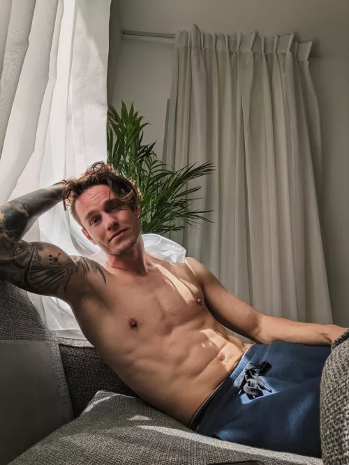 Enjoying a relaxing Sunday