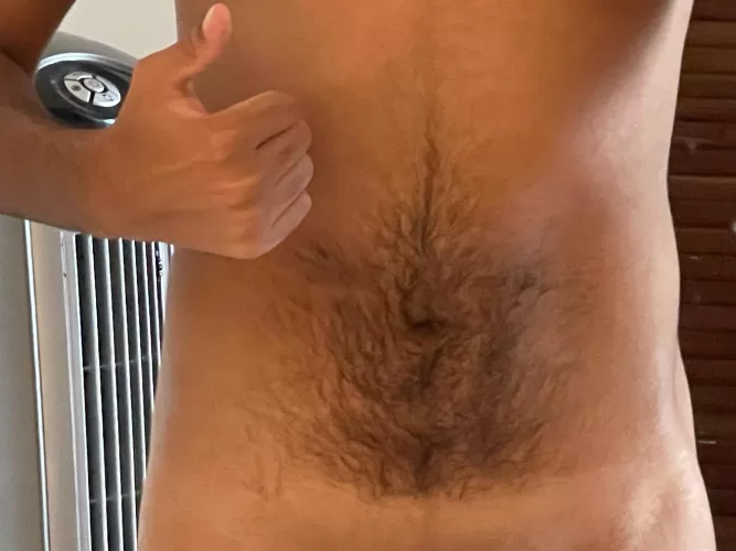 I shaved today hahaha