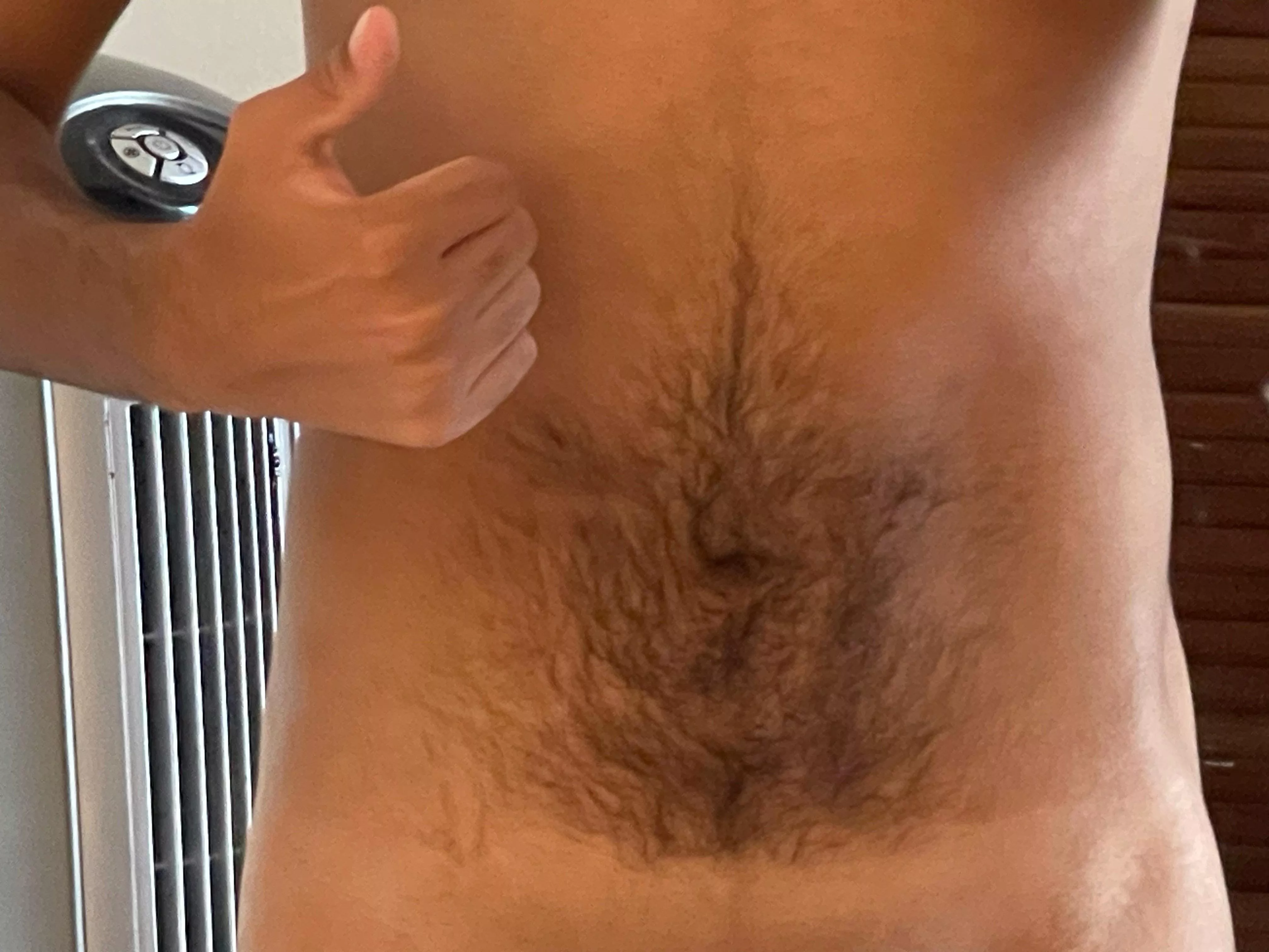 I shaved today hahaha