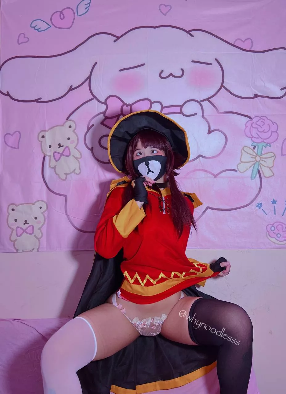 I think Kazuma used a new spell on me