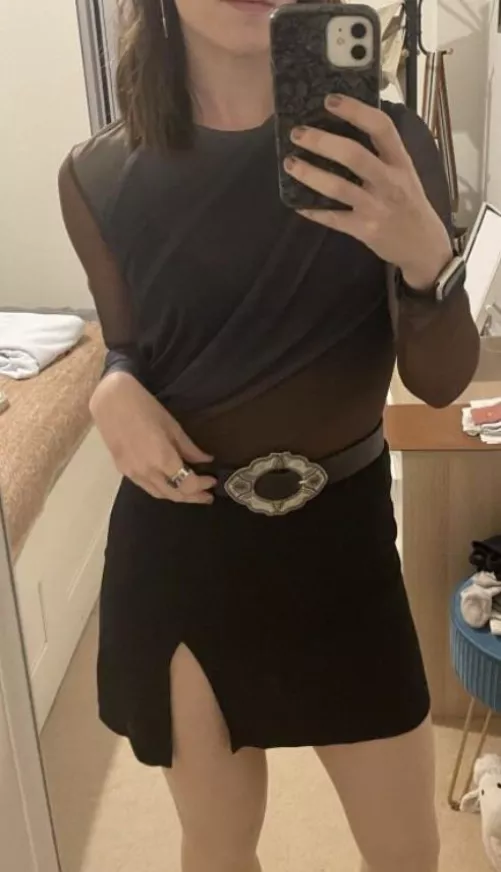 I’m on my way to a first date :3