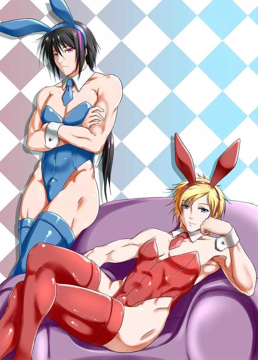 Jaune and Ren lost a bet (Kimmy77