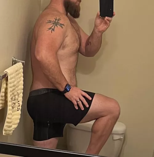 Just a big hairy dude with an awesome beard