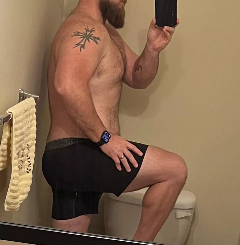 Just a big hairy dude with an awesome beard