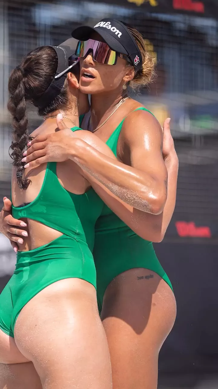 Melissa Humana-Paredes and Brandie Wilkerson - Canadian beach volleyball players