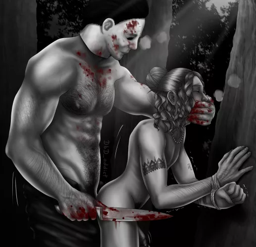 Michael Myers x Renato Lyra [Halloween & Dead by Daylight] (artist is me (OC))