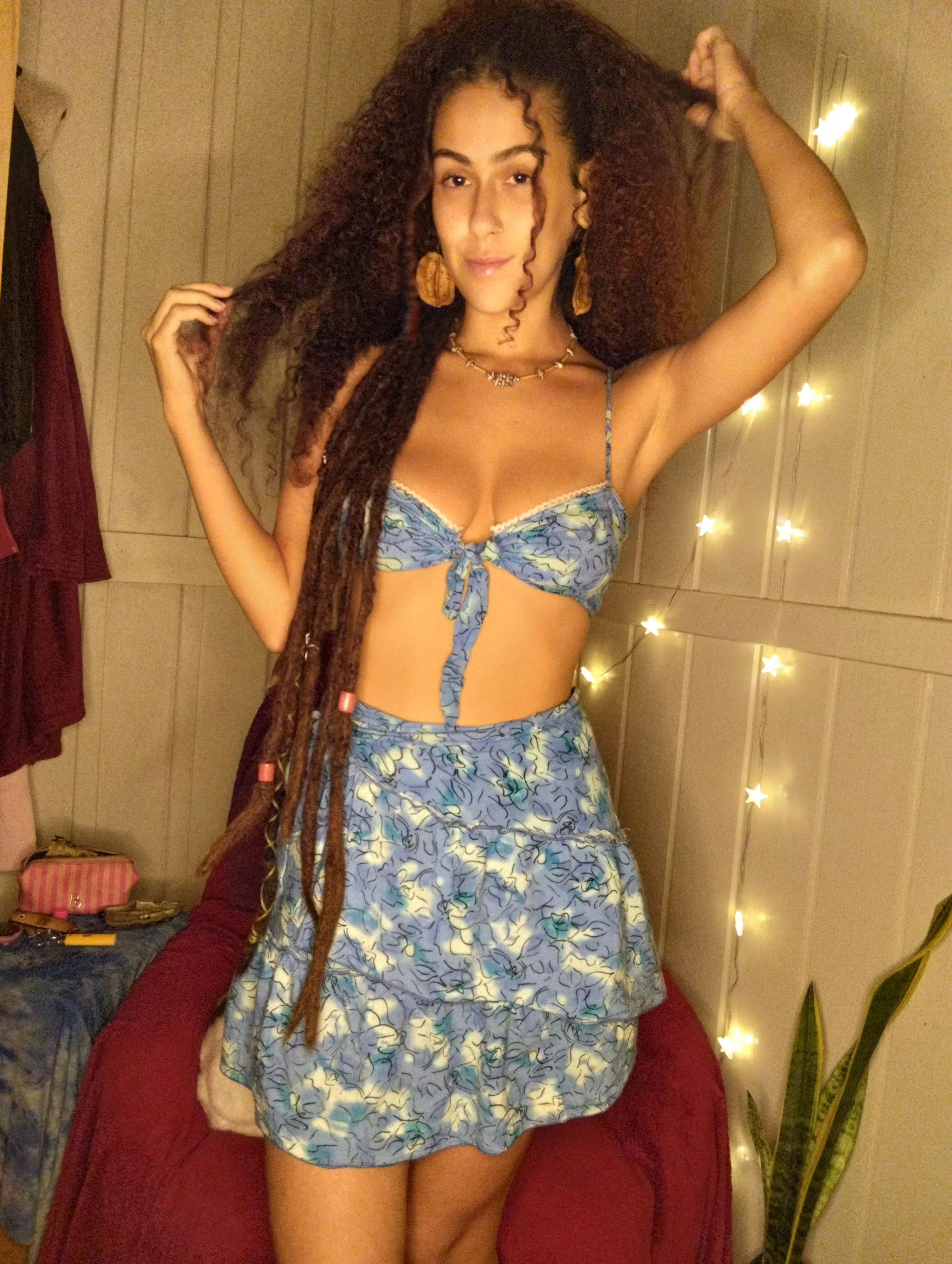 My hair is almost untamed