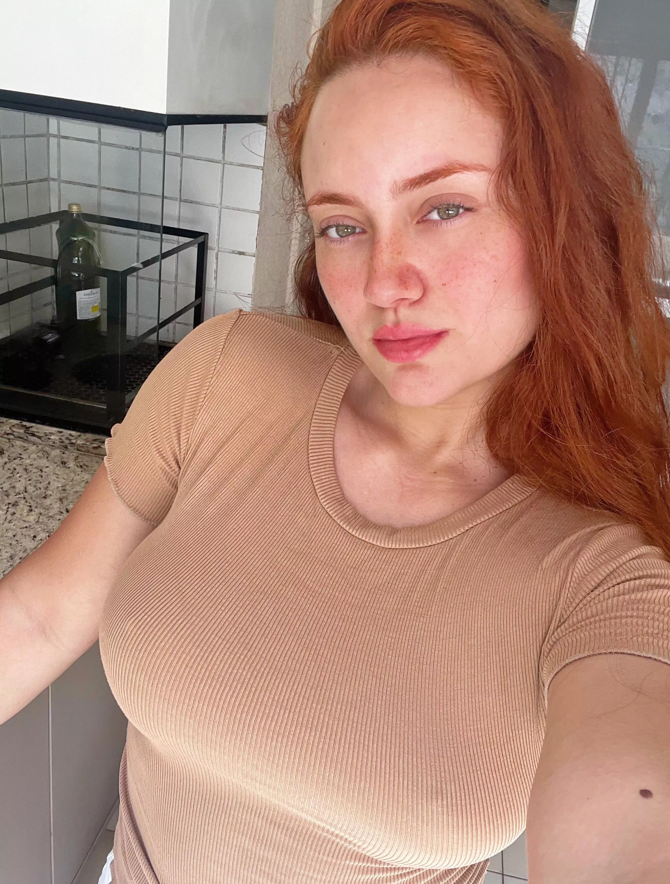 No makeup, no filter, all natural