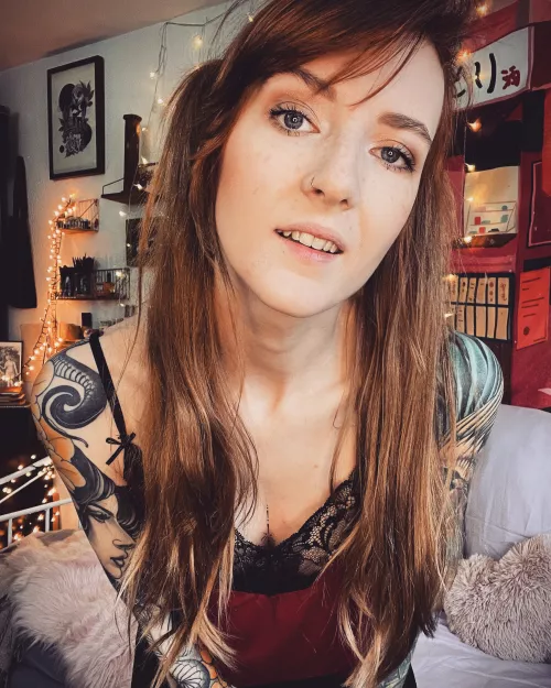 pigtailed freckled redhead here