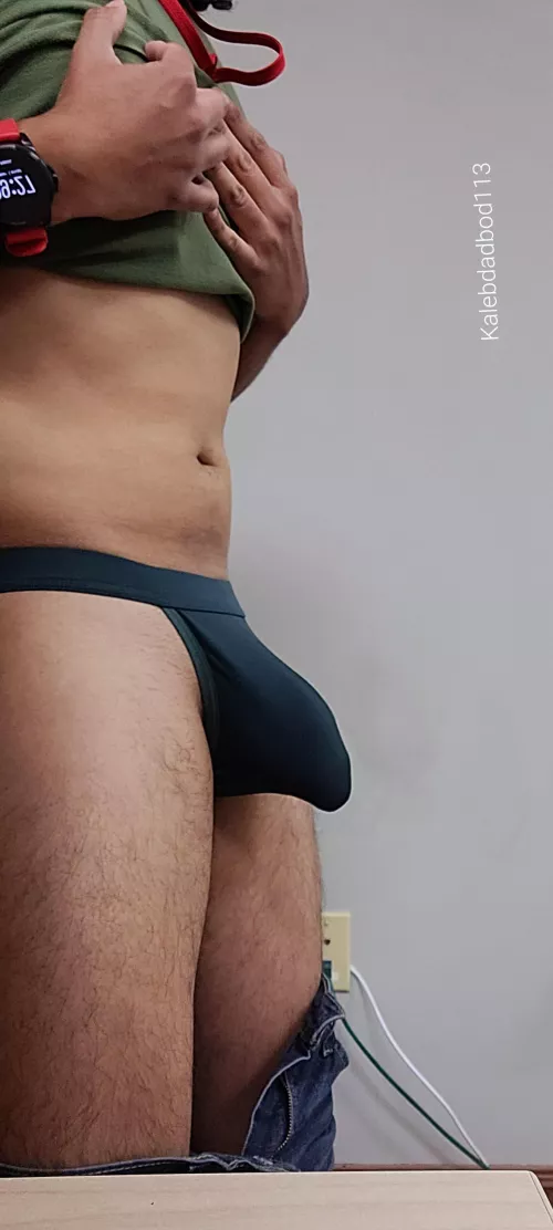 Rock hard in the office.