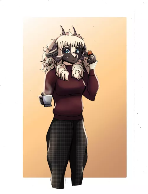 She's got a biscuit (@HuanDoodles)