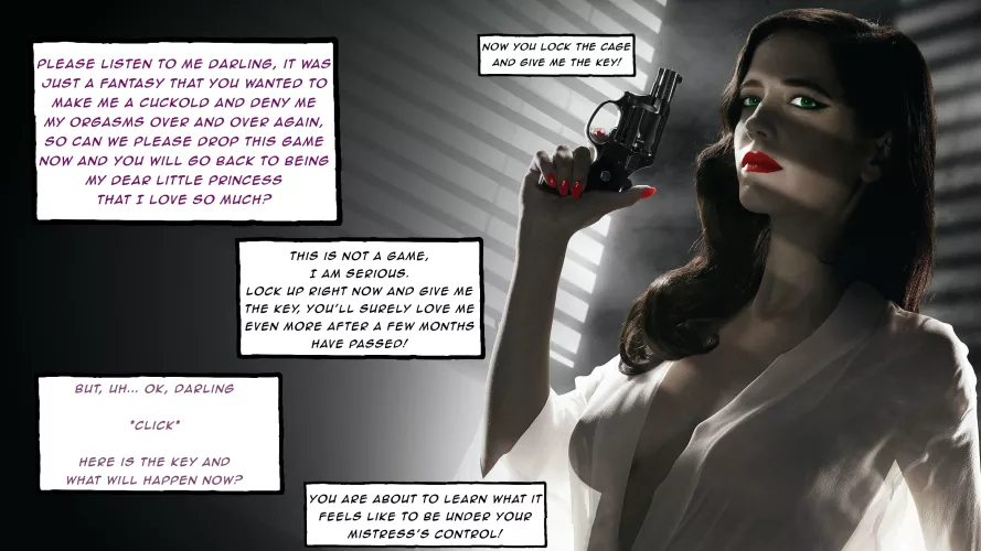 Sometimes you have to force men into happiness!