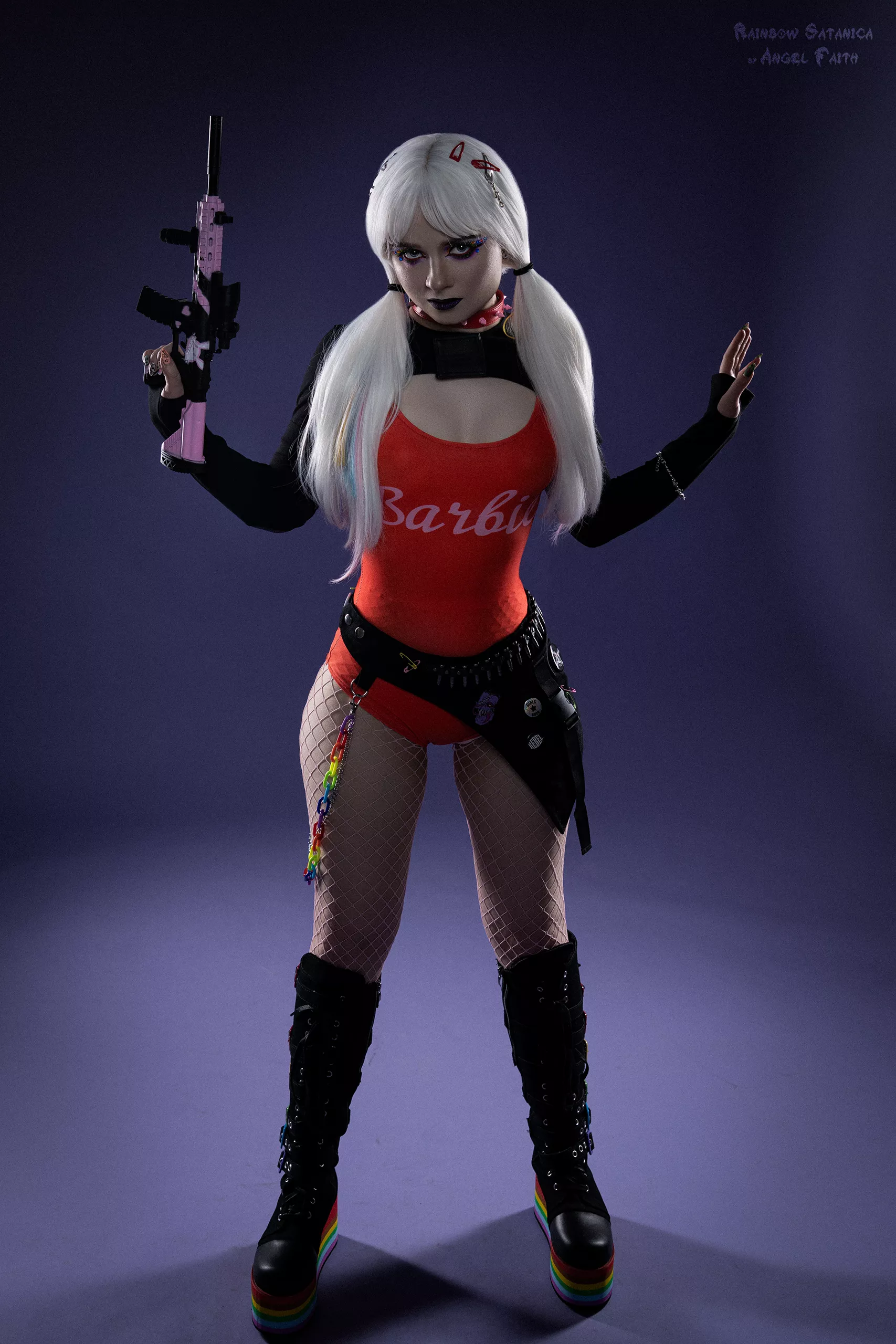 This bodysuit looks very bold and sexy