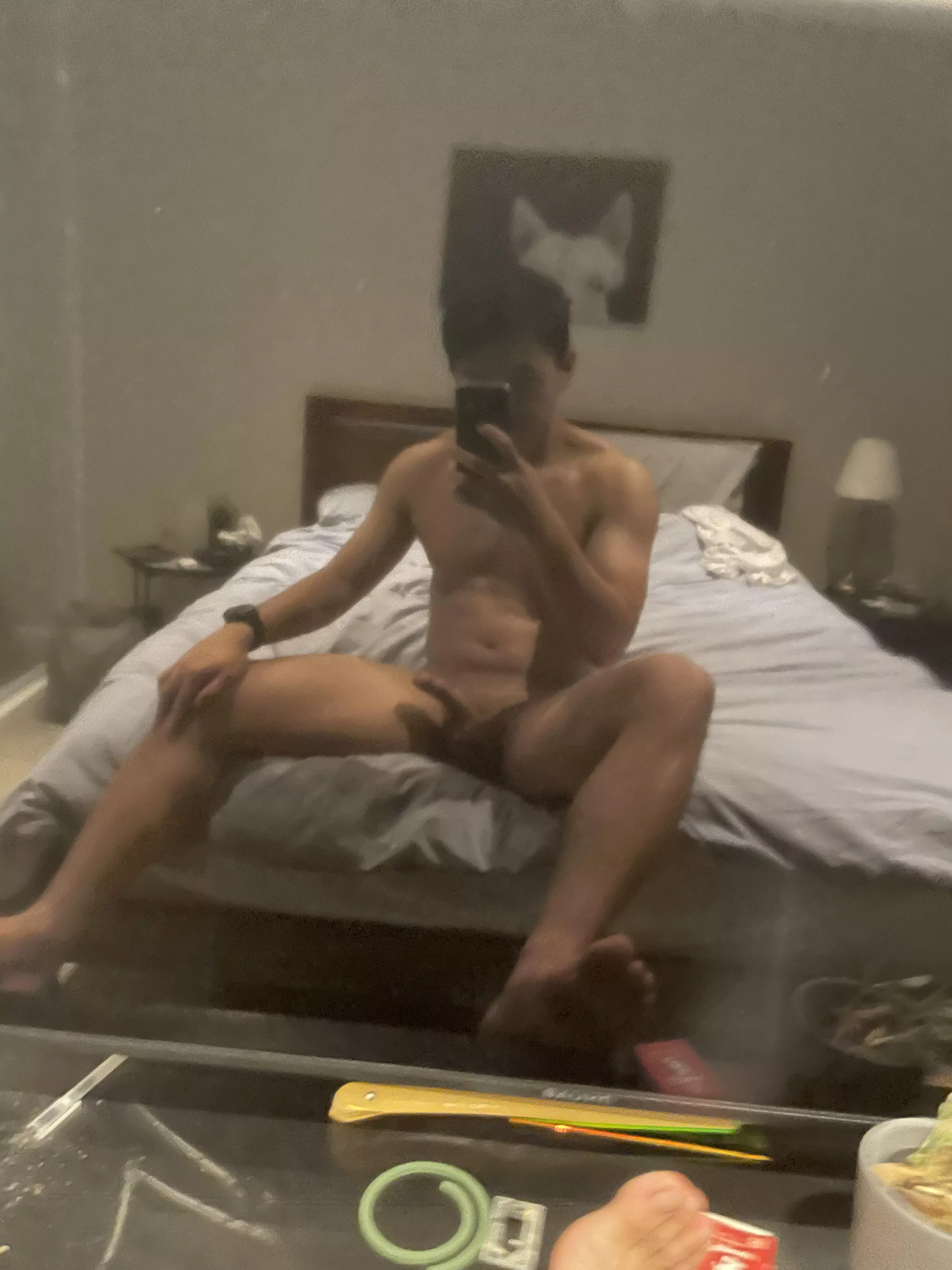 waiting for u to sit on me