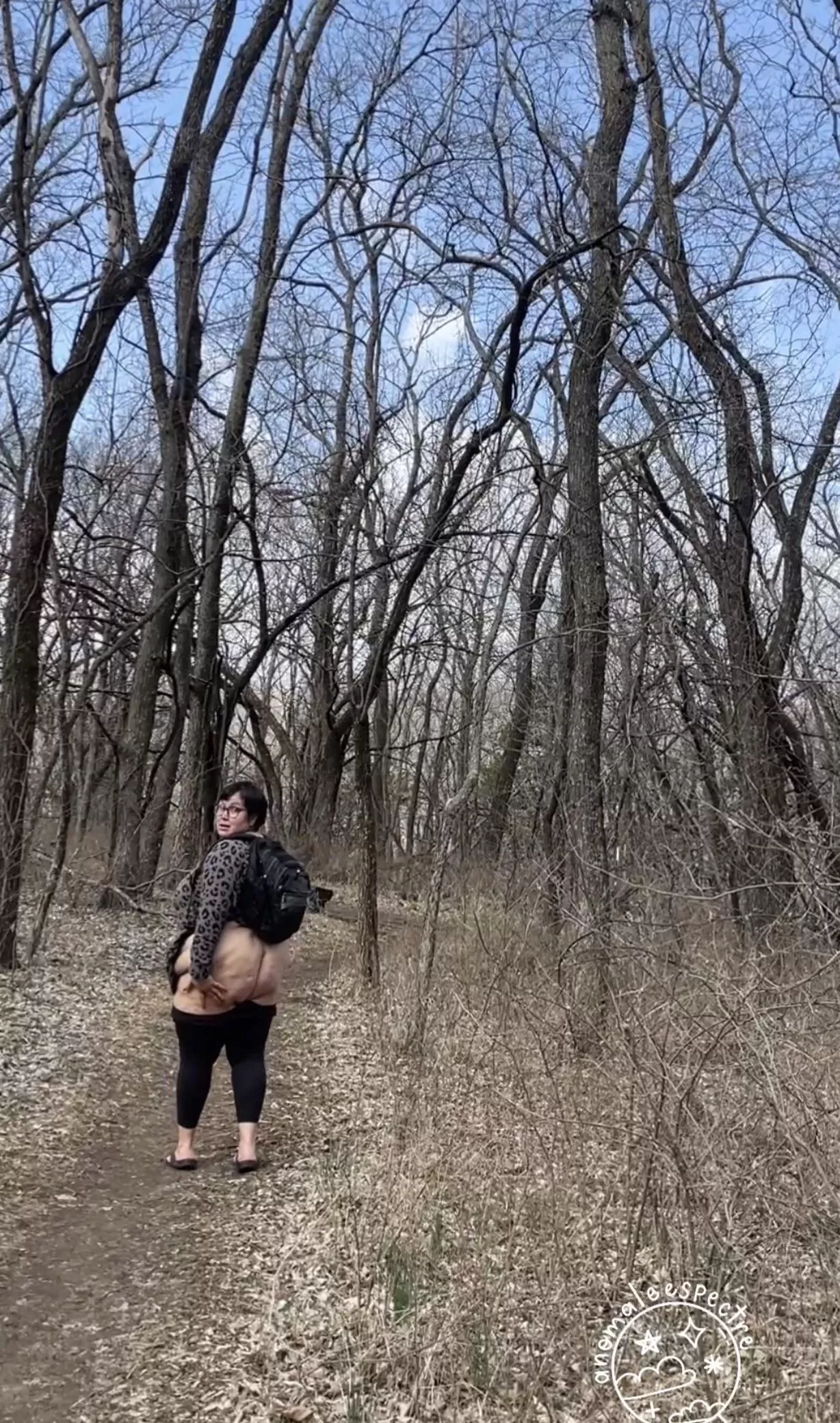 Will you bend me over right here on the trail? 😳