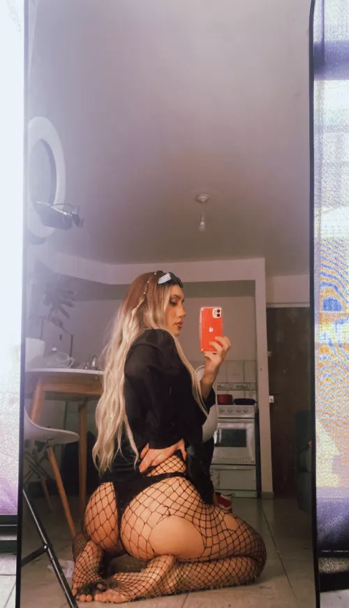 Would you suck my toes through my fishnet? (OC)