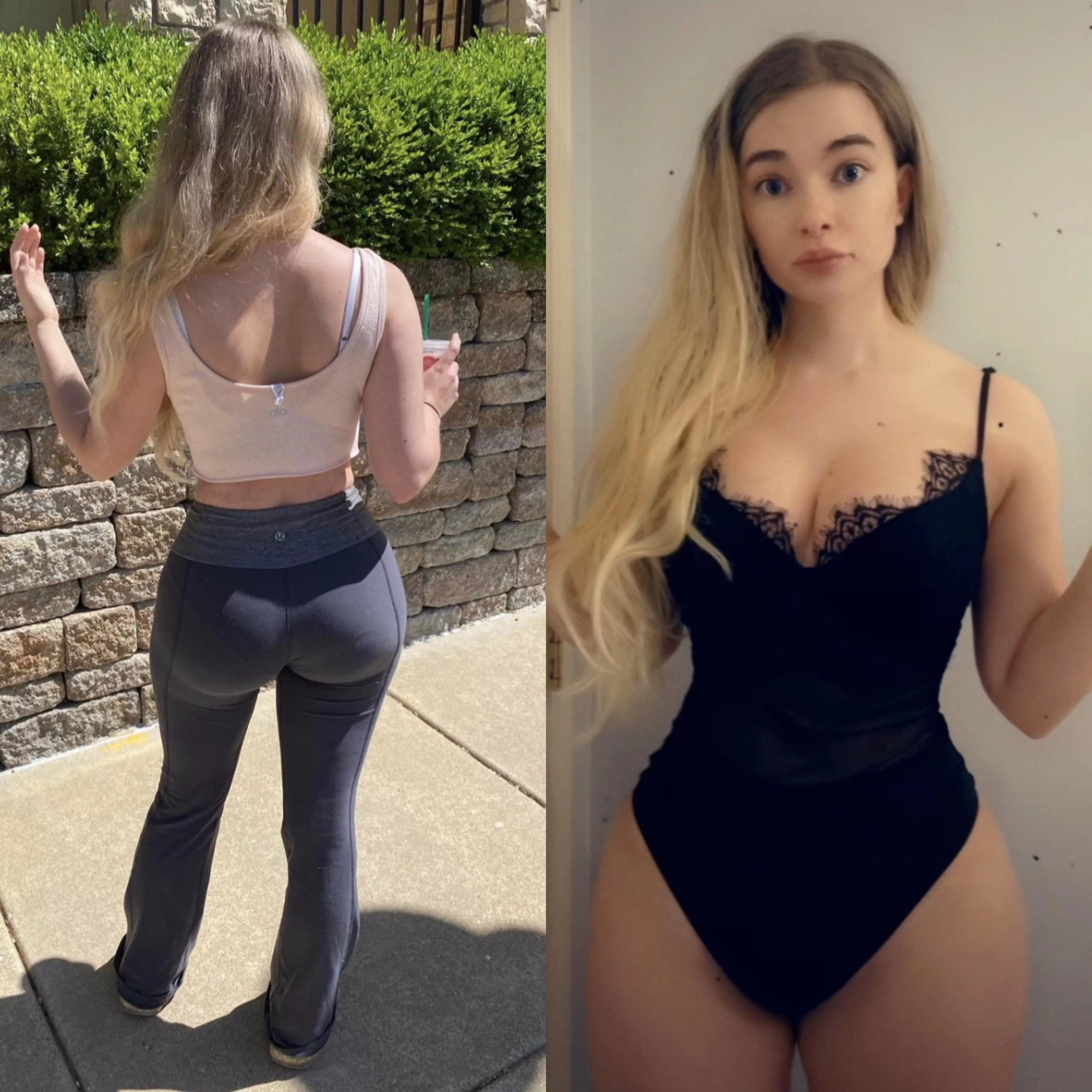 Yoga pants on or off?