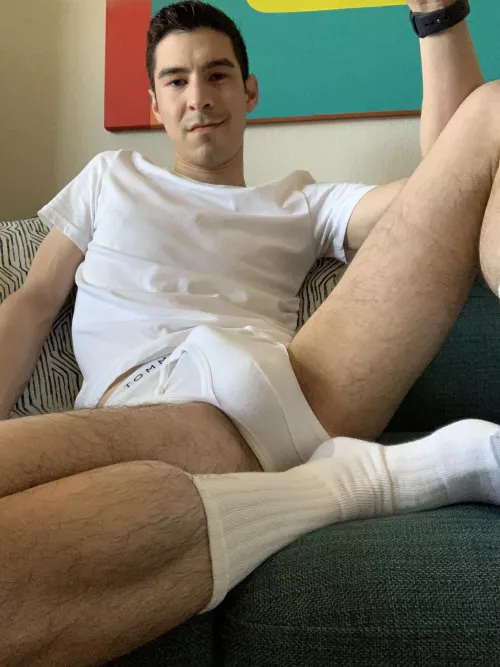 Always too distracted by my Tommy briefs