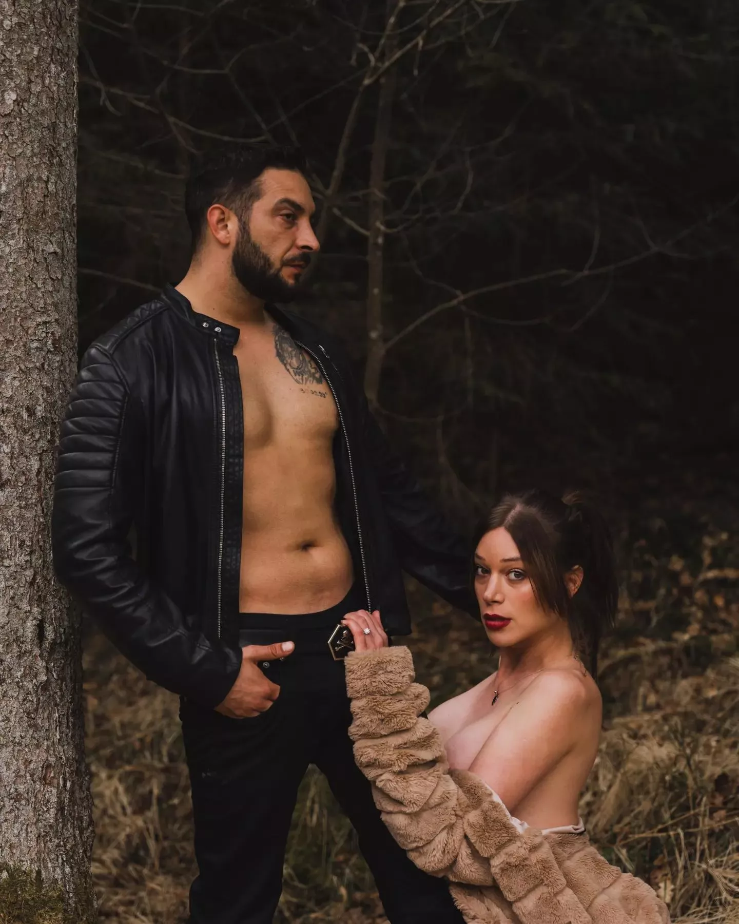 BAD BOY & SCHOOL GIRL in The WOODS 🎥 🔥 Hoot Couple 🔥