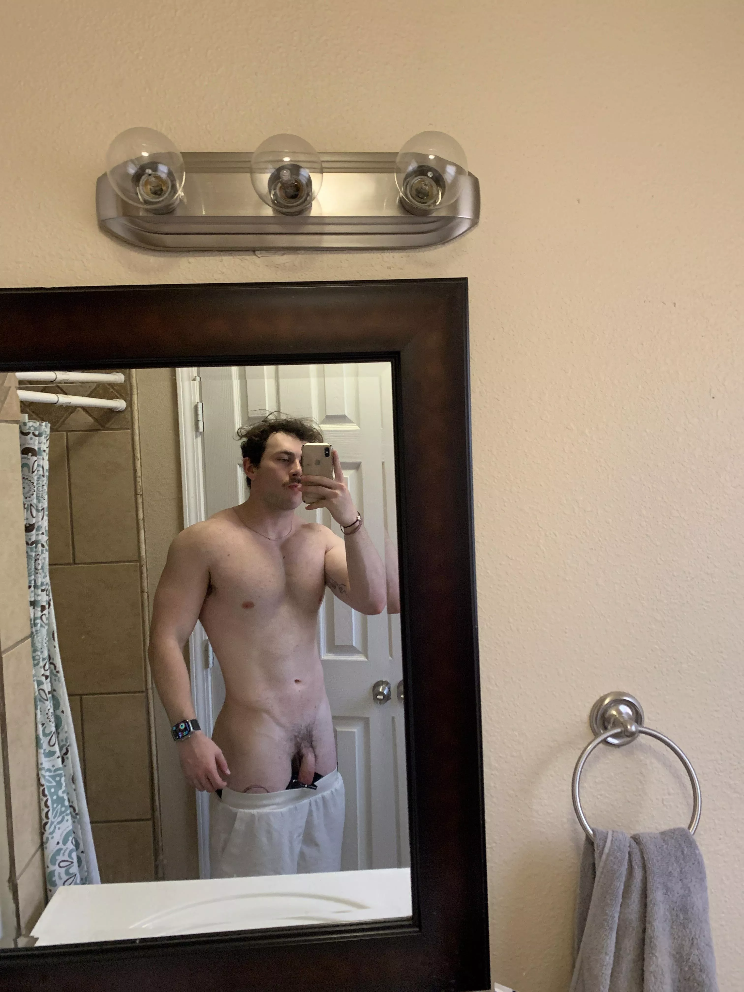 barely got my shorts off 😅