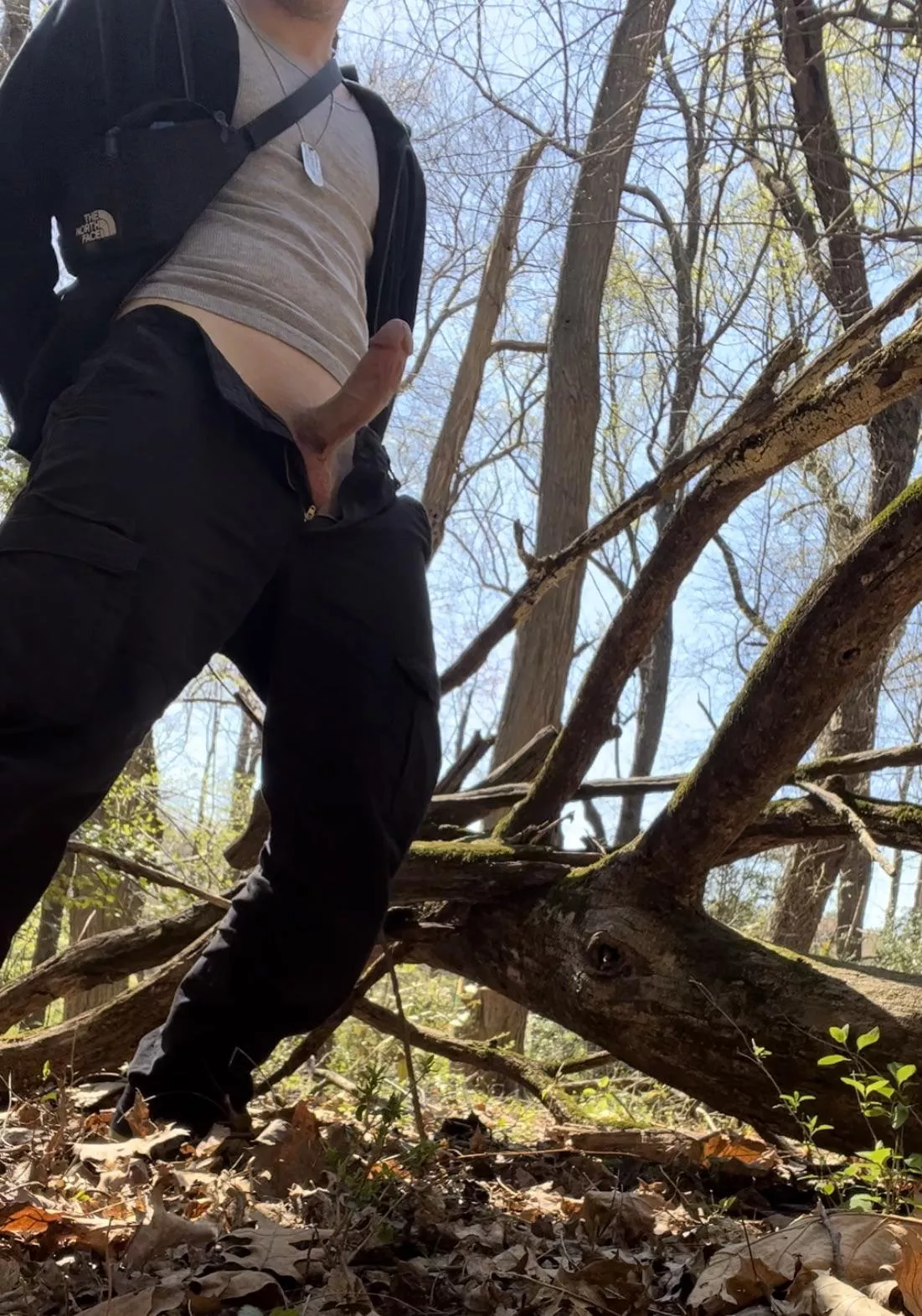 big dick in the woods