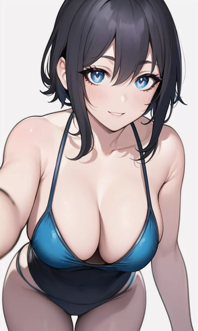Blue Swimsuit