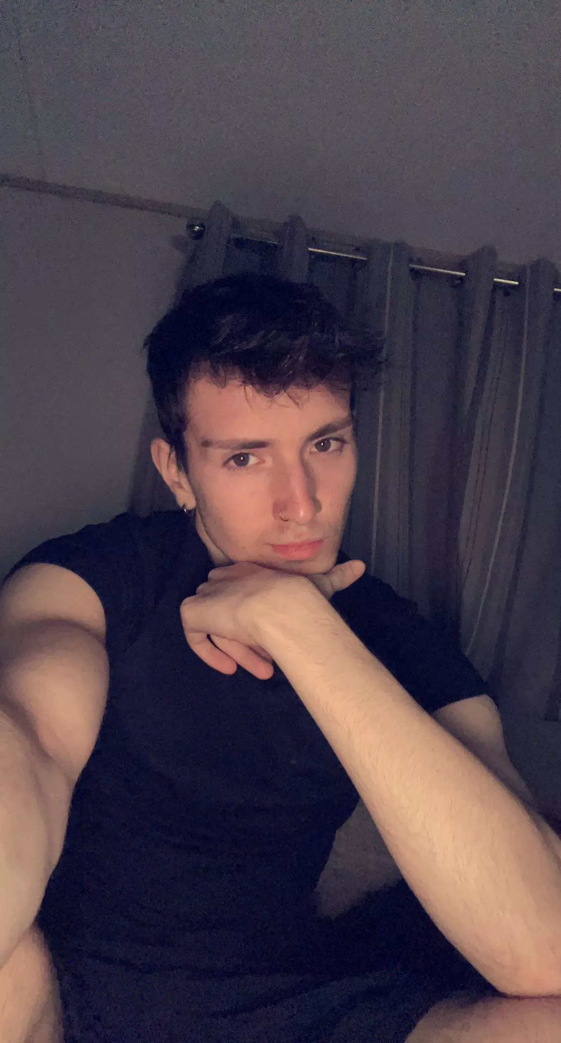 Closest to a smile you’ll probably see lol🫠