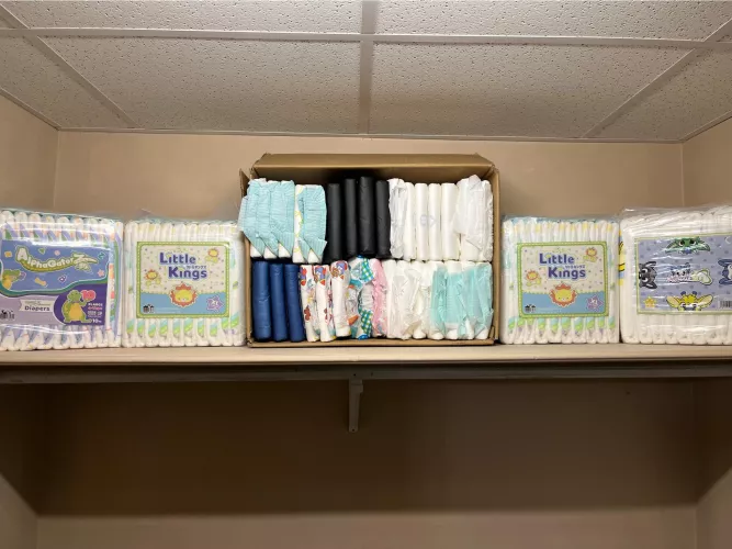 Diaper Stash!