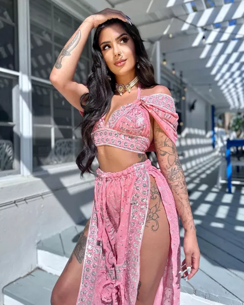 Felt like an Indian princess in this fit. 💕