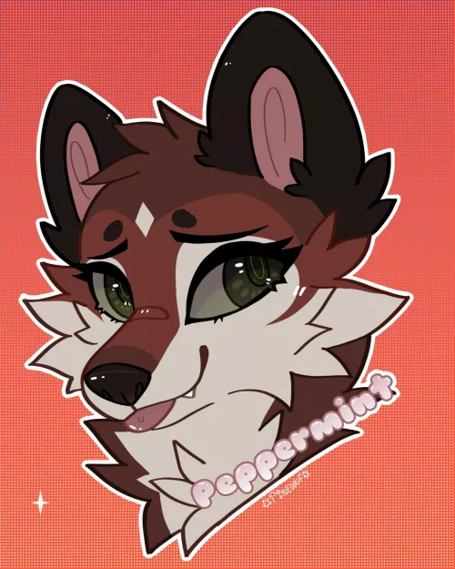 Flat Headshot commission for PaintedFeathers!