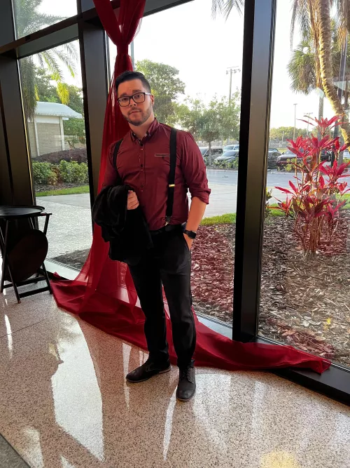 Had to dress to impress Saturday. How did I do? π