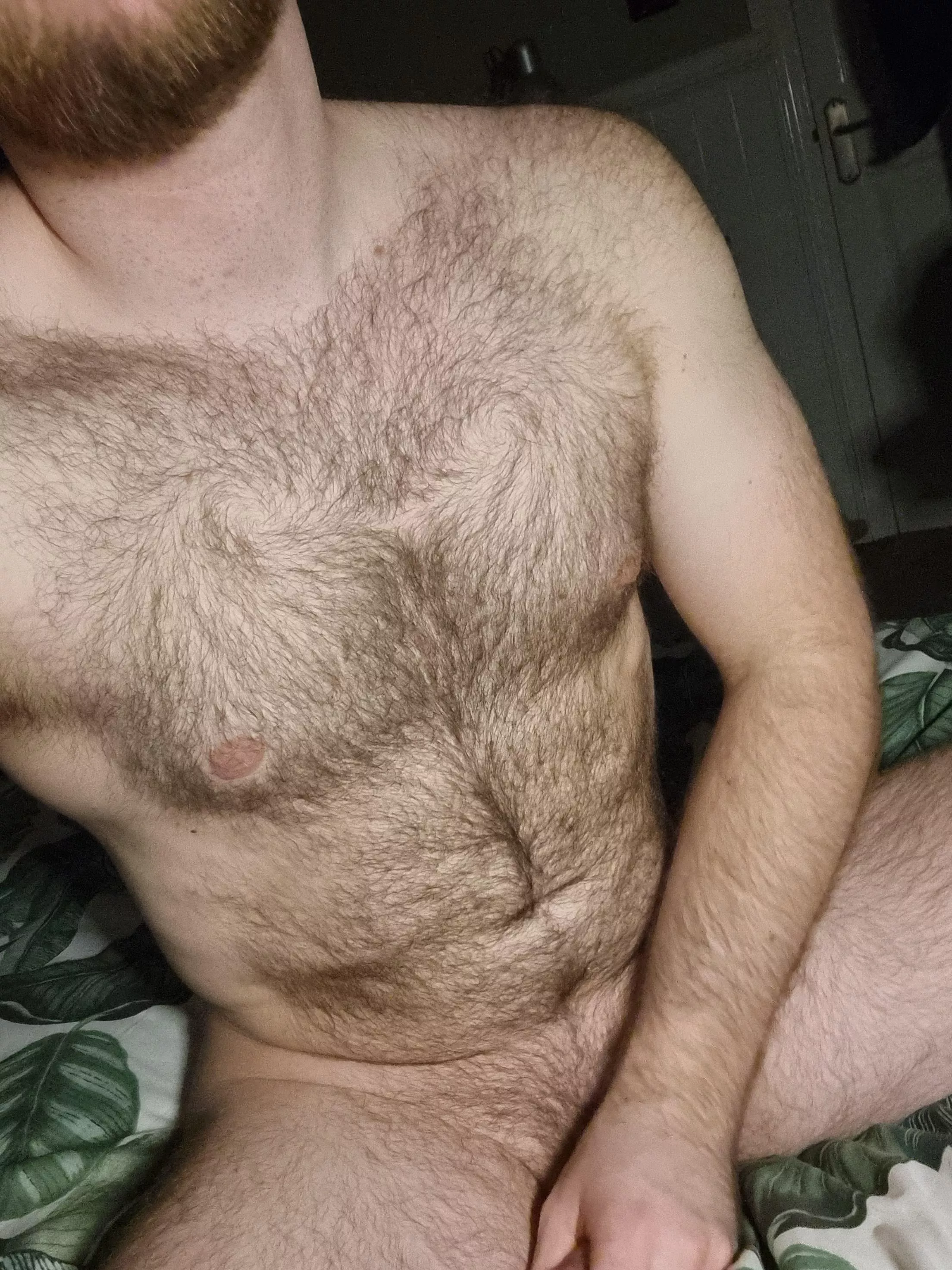 Hairy boy!