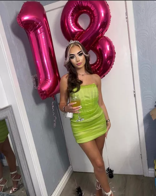 Her first time heading to the club will end with many bangs