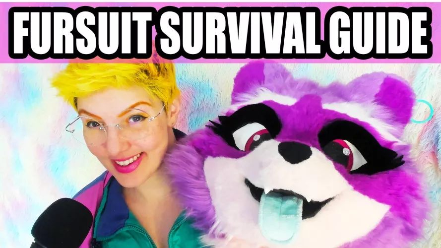 i made a fursuiting survival guide! it's live on YT now
