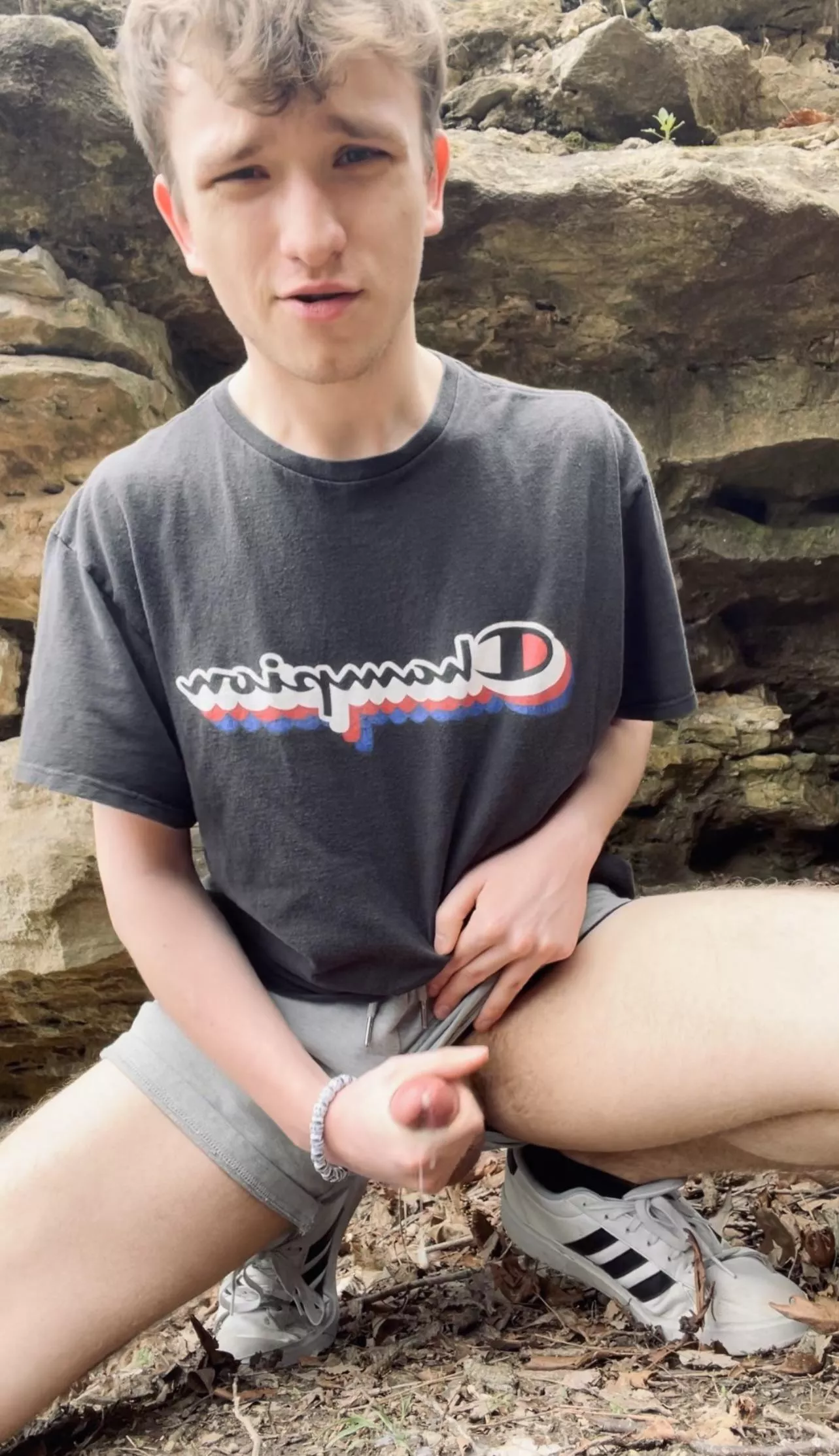 I shoot the hardest when I’m in public