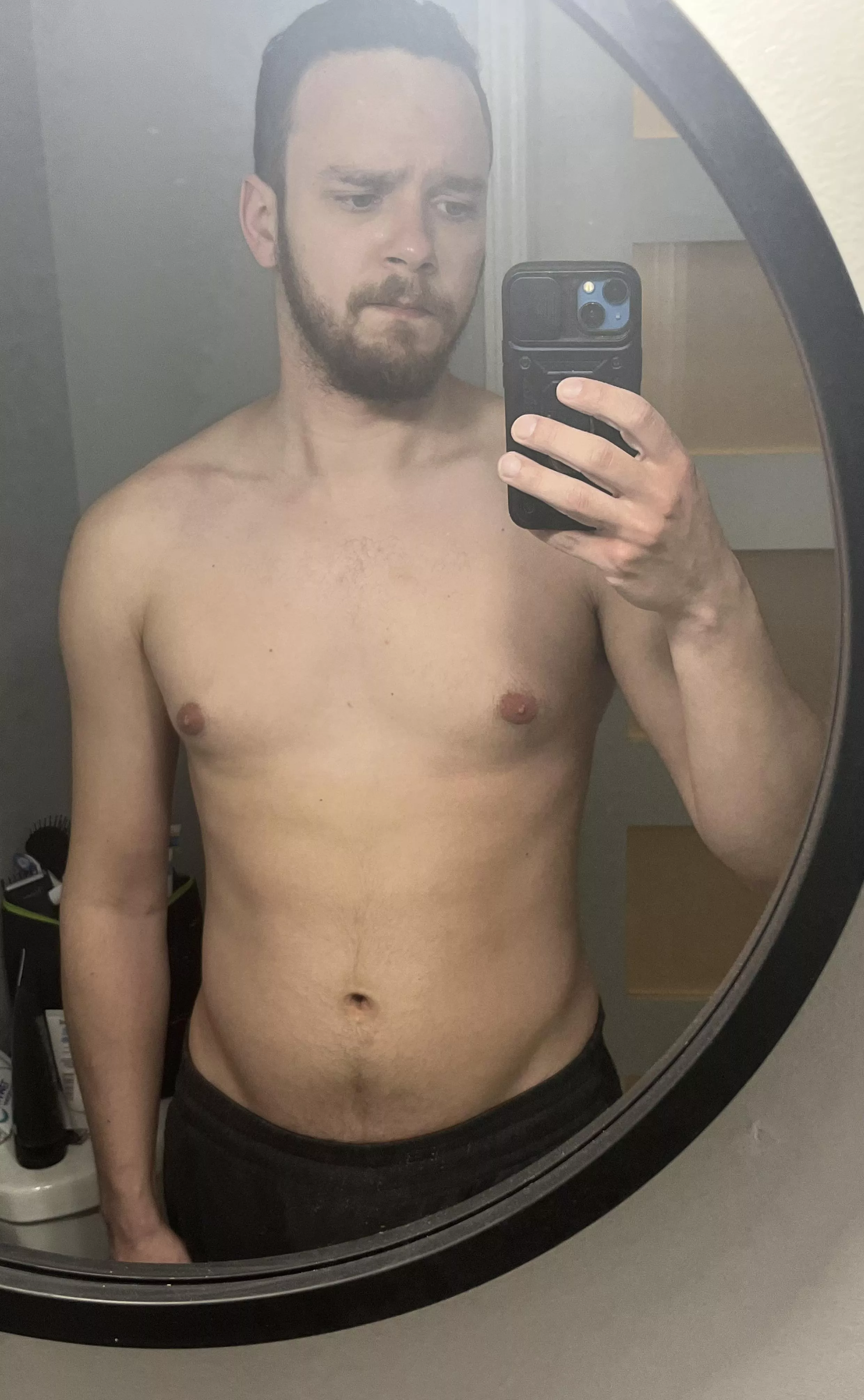 I’m sick as hell, but at least my chest doesn’t look too bad here (so I think anyway) I’m sick as hell, but at least my chest doesn’t look too bad here (so I think anyway)