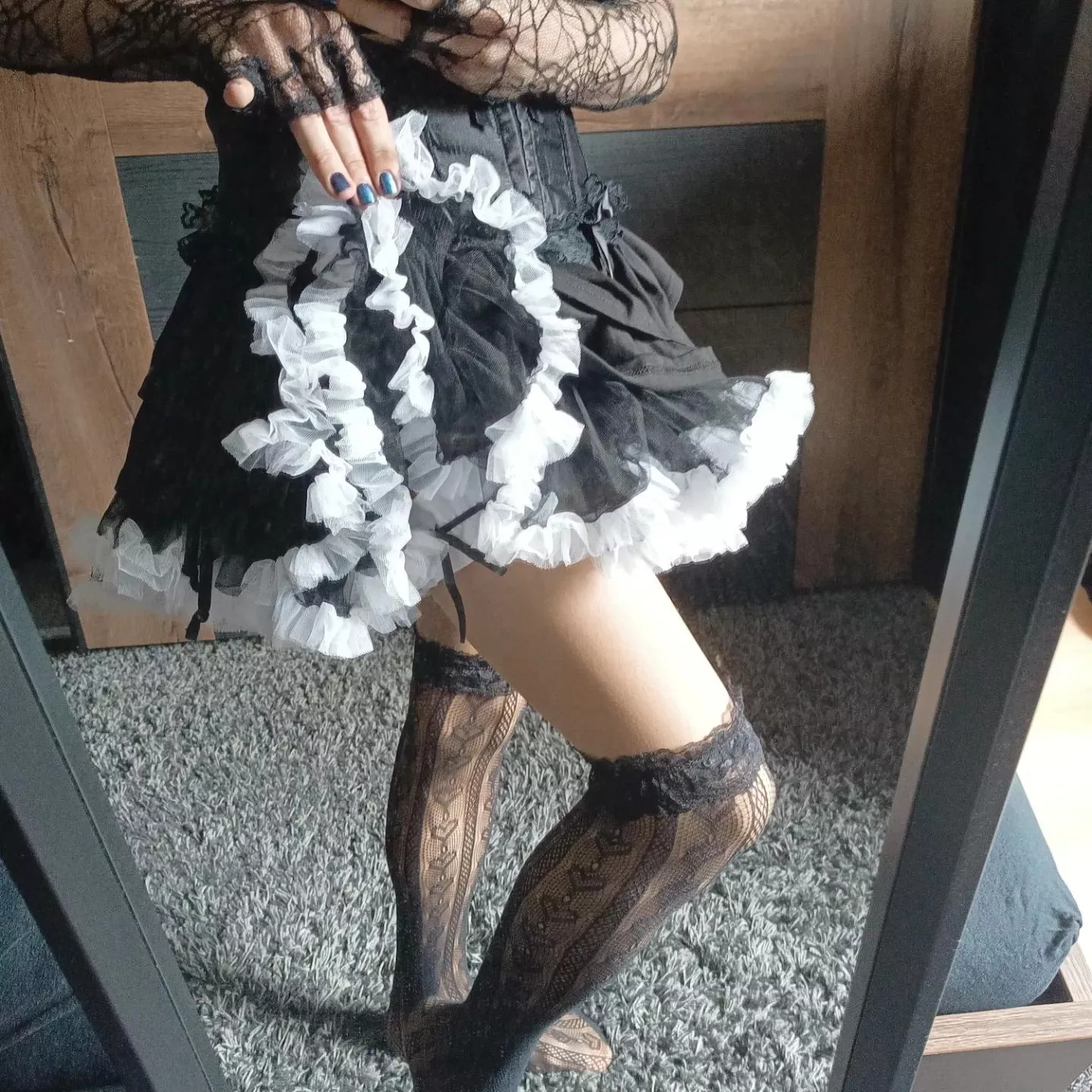 Just playing around with some fabric 😁