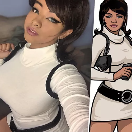 Lana Kane from Archer by @UniqueSora